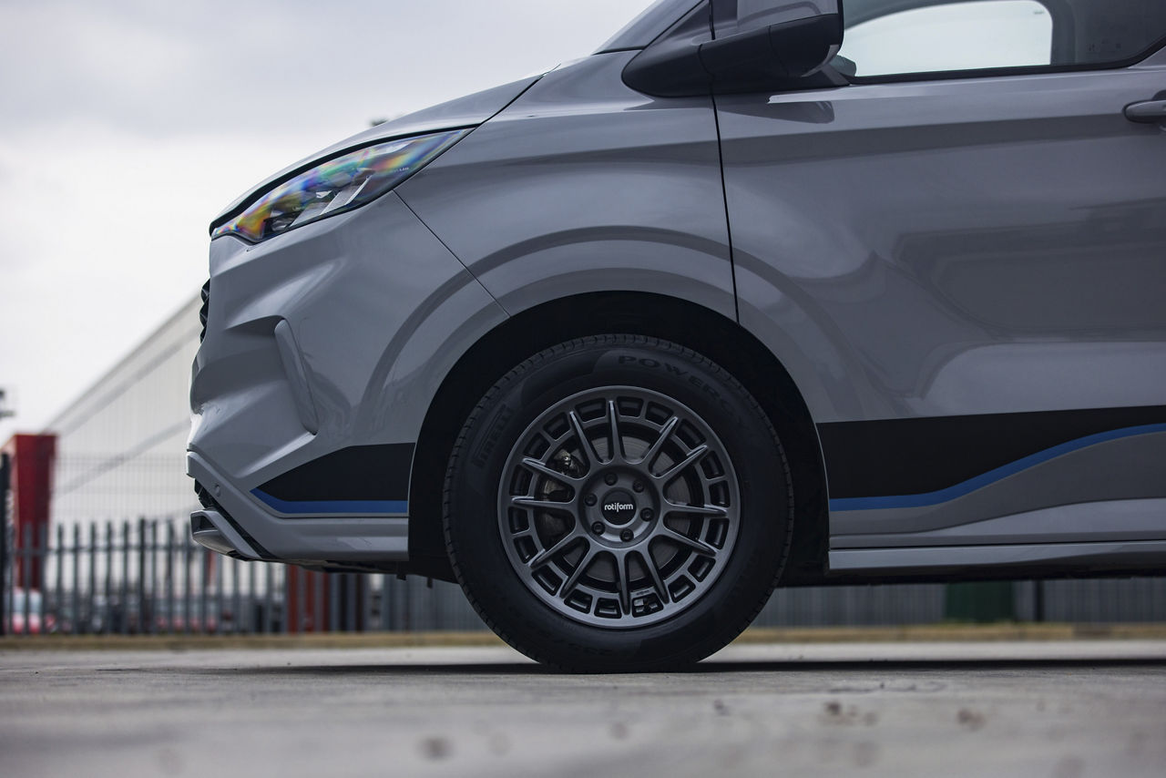 2026 Ford Transit - Rotiform OZR-T - Gun Metal | Rotiform